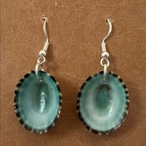 Beautiful natural seashell earrings